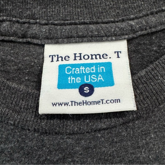 The Home T Texas Native Graphic Short Sleeve Tee - Heather Gray, Size Small - Picture 4 of 5